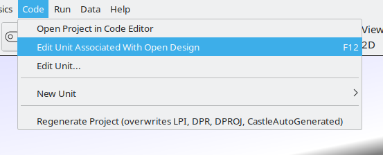 Abrir el editor de código